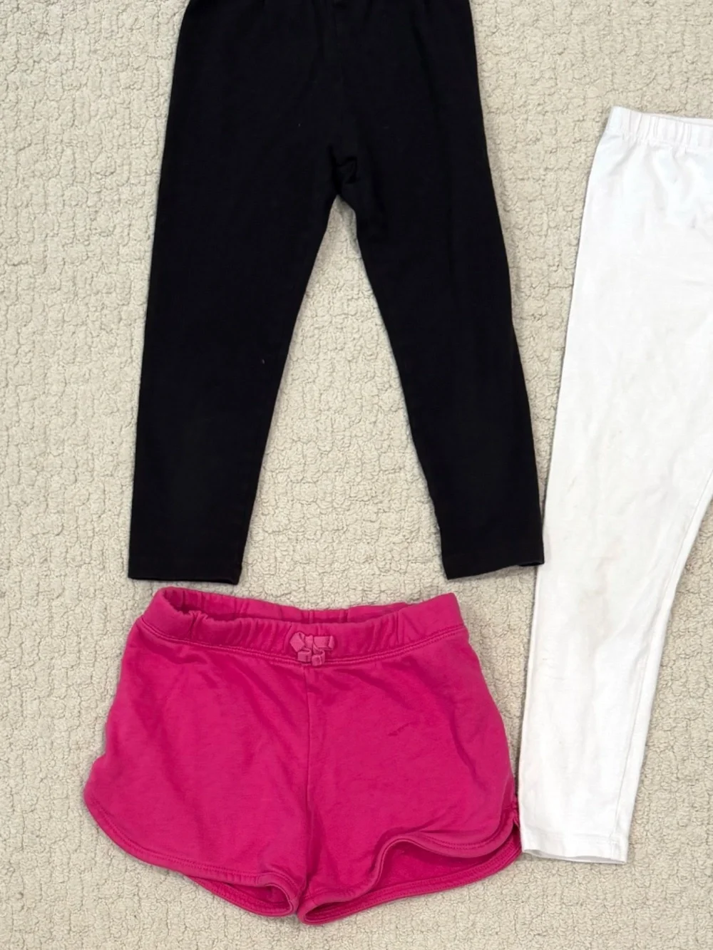 Kids The Children's Place 2 Leggings + Shorts Bundle Size M (7/8)